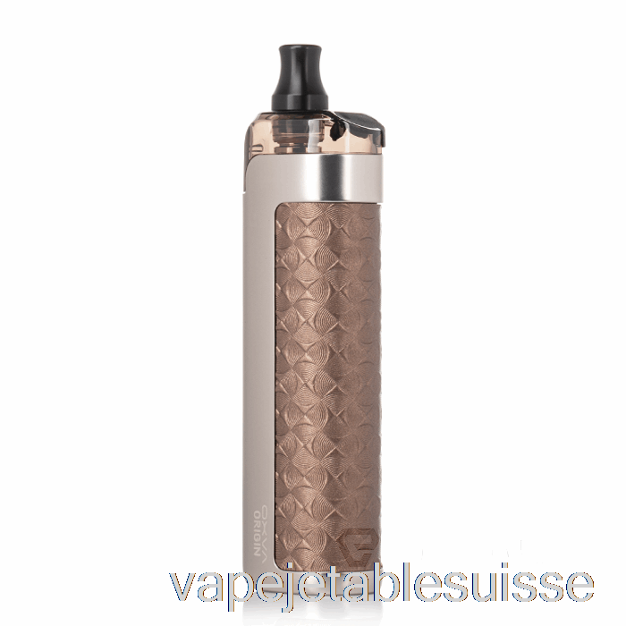 Vape Suisse Oxva Origin Mini 40w Pod Mod Kit [mini] Ondulation Marron